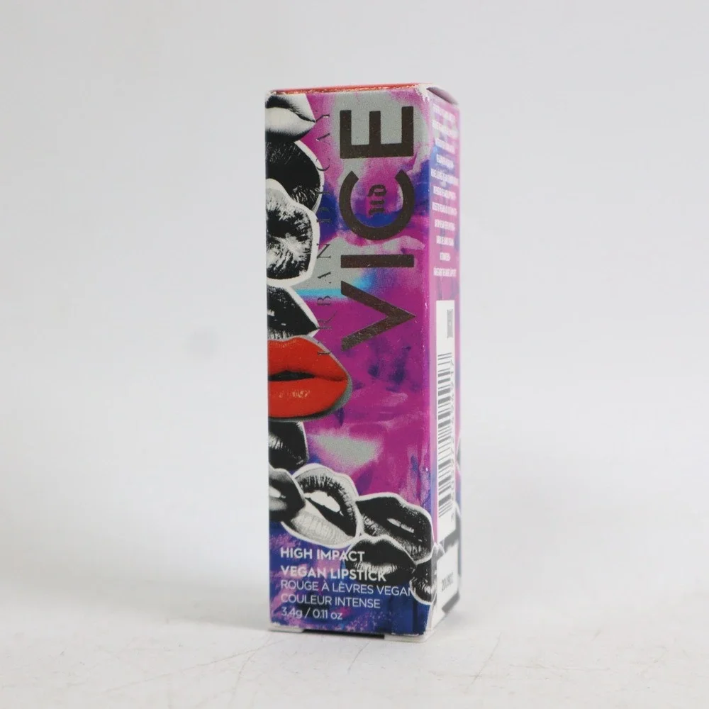 Urban Decay Vice High Impact Vegan Cream Lipstick – 3.4 g / 0.11 oz – Drive In